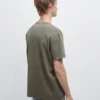 Kurzarm-T-Shirt aus 100 % Baumwolle Kurzarm-T-Shirt aus 100 % Baumwolle