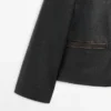 Kurze Nappalederjacke Kurze Nappalederjacke