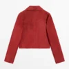 Kurze Wildlederjacke Kurze Wildlederjacke