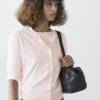 Kurzärmelige Strick-Cardigan Kurzärmelige Strick-Cardigan