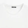 Kurzärmeliges Leinen-Mischung-T-Shirt Kurzärmeliges Leinen-Mischung-T-Shirt
