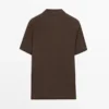 Kurzärmeliges Poloshirt aus Baumwolle Kurzärmeliges Poloshirt aus Baumwolle