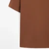 Kurzärmeliges T-Shirt aus Baumwollmischung Kurzärmeliges T-Shirt aus Baumwollmischung