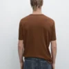 Kurzärmeliges T-Shirt aus Baumwollmischung Kurzärmeliges T-Shirt aus Baumwollmischung