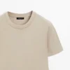 Kurzärmeliges T-Shirt aus Baumwollmischung Kurzärmeliges T-Shirt aus Baumwollmischung
