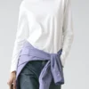 Langarm-T-Shirt aus 100 % Baumwoll-Interlock
