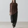 Langarm-T-Shirt mit Spitzendetail Langarm-T-Shirt mit Spitzendetail