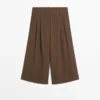 Lange Bermudashorts mit Umschlag Lange Bermudashorts mit Umschlag