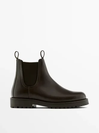Leder-Chelsea-Stiefel