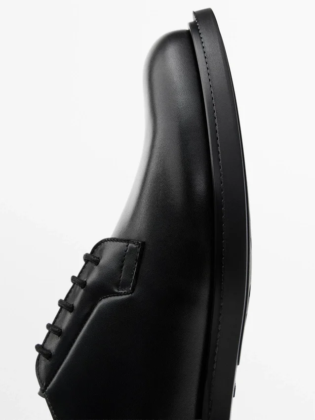 Leder-Derbys-Schuhe Leder-Derbys-Schuhe