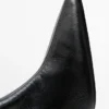 Leder-Stiefeletten mit hohem Absatz