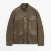 Lederjacke aus Ziegenleder mit Used-Look Lederjacke aus Ziegenleder mit Used-Look