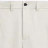 Leichte Leinen-Hose mit Fischgrätenmuster Leichte Leinen-Hose mit Fischgrätenmuster