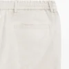 Leichte Leinen-Hose mit Fischgrätenmuster Leichte Leinen-Hose mit Fischgrätenmuster