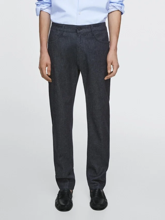 Leichte Slim-Fit-Jeans mit Waschung Leichte Slim-Fit-Jeans mit Waschung