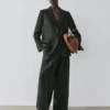 Leinen-Blazer mit Taschen Leinen-Blazer mit Taschen