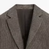 Leinen-Blazer mit Taschendetails Leinen-Blazer mit Taschendetails
