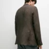 Leinen-Blazer mit Taschendetails Leinen-Blazer mit Taschendetails