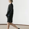 Leinen-Blazer ohne Revers Leinen-Blazer ohne Revers