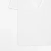 Leinen-T-Shirt mit V-Ausschnitt Leinen-T-Shirt mit V-Ausschnitt