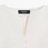 Leinenjacke mit Knopfdetails Leinenjacke mit Knopfdetails