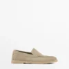 Loafer aus Spaltleder