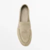 Loafer aus Spaltleder