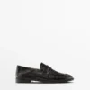Loafer mit Krokodilprägung Loafer mit Krokodilprägung