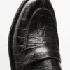 Loafer mit Krokodilprägung Loafer mit Krokodilprägung