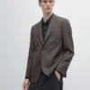 Maßgeschneiderter Woll-Blazer Maßgeschneiderter Woll-Blazer