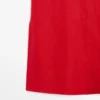 Midi-Kleid aus Leinen mit geradem Ausschnitt