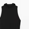 Midi-Kleid mit Neckholder und Bindedetail