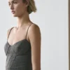 Midi-Kleid mit Trägern