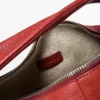 Mini-Halbmondtasche aus Nappaleder Mini-Halbmondtasche aus Nappaleder