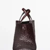 Mini-Md-Icon-Tasche aus strukturiertem Leder