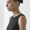 Minikleid aus Wollmischgewebe