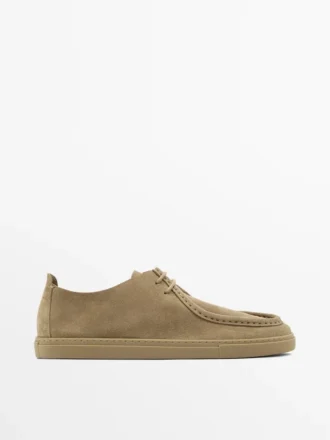 Mokassin-Schuhe aus weichem Leder
