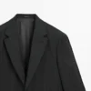 Nadelstreifen-Blazer aus Cool Wool Nadelstreifen-Blazer aus Cool Wool