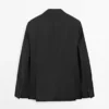 Nadelstreifen-Blazer aus Cool Wool Nadelstreifen-Blazer aus Cool Wool