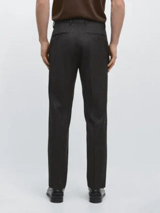 Nadelstreifen-Hose für Anzüge aus Cool Wool