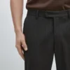 Nadelstreifen-Hose für Anzüge aus Cool Wool Nadelstreifen-Hose für Anzüge aus Cool Wool