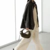 Nappaleder-Cape-Parka mit Taschen Nappaleder-Cape-Parka mit Taschen