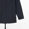 Overshirt aus Baumwollmischung mit Tasche