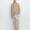 Overshirt aus Wildleder Overshirt aus Wildleder