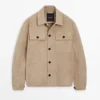 Overshirt aus Wildleder Overshirt aus Wildleder