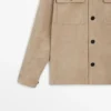 Overshirt aus Wildleder Overshirt aus Wildleder