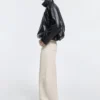 Palazzo-Jeans mit hoher Taille Palazzo-Jeans mit hoher Taille