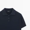 Poloshirt aus Wollmischgewebe Poloshirt aus Wollmischgewebe