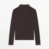 Poloshirt mit Schulterpolstern Poloshirt mit Schulterpolstern