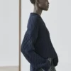 Pullover aus Baumwollmischung mit Poloshirt-Kragen Pullover aus Baumwollmischung mit Poloshirt-Kragen